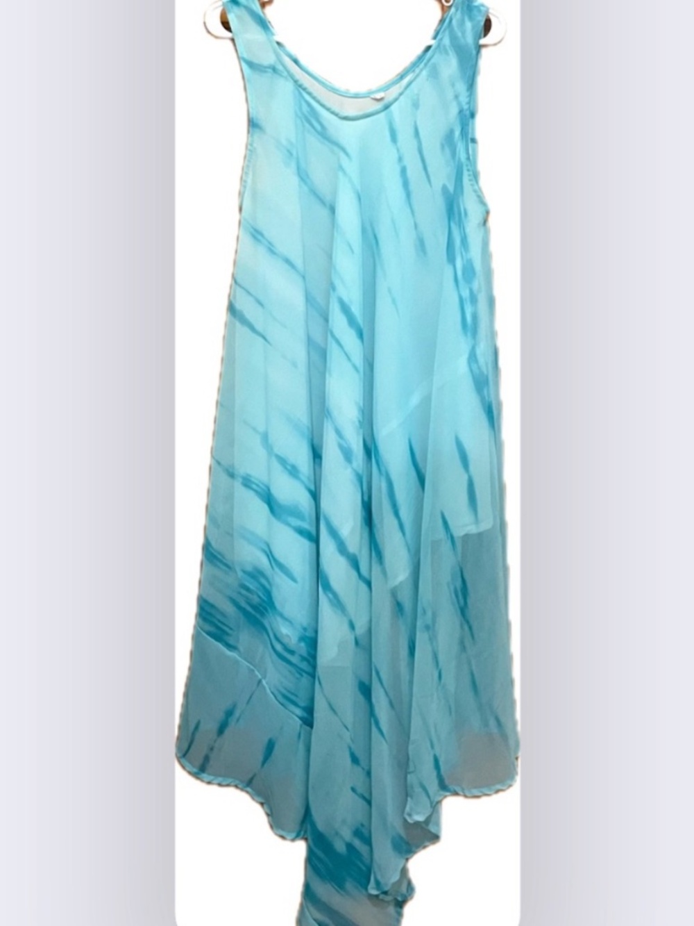 Blue Sleeveless Dress